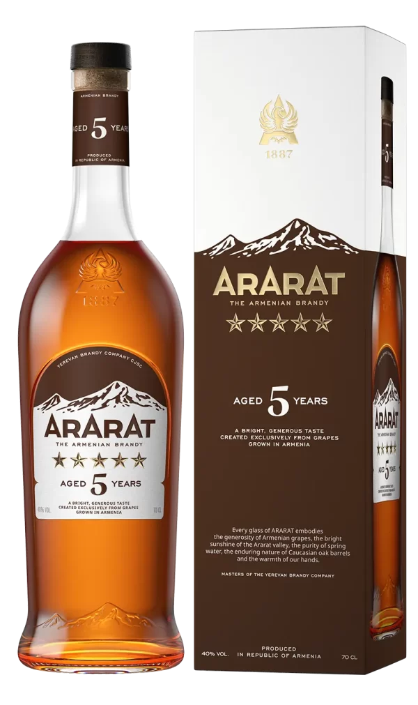 Ararat 5 stars brandy